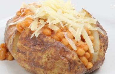Cheese and beans 