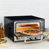 Colore Pizza Oven in black