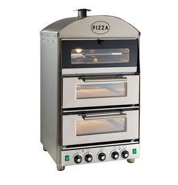 Double Pizza Oven with Warmer PK2W