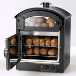 View of Classic 25 Potato Oven with door open