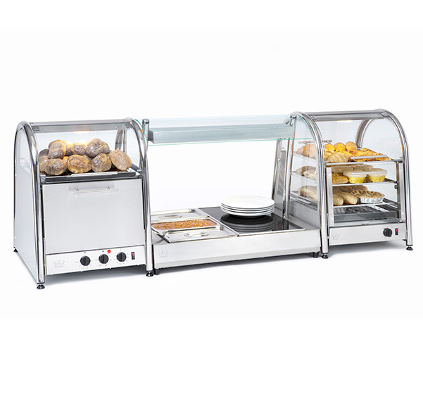 Vista 60 Bake & Display Oven with Large Vista Bain Marie