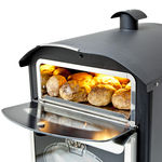 Bake King Mini oven with top open