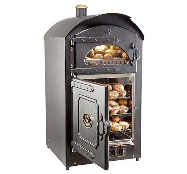 Front of Majesty Potato Baker with door open